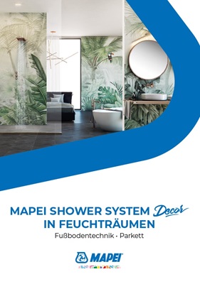 MAPEI Shower System Decor Broschüre
